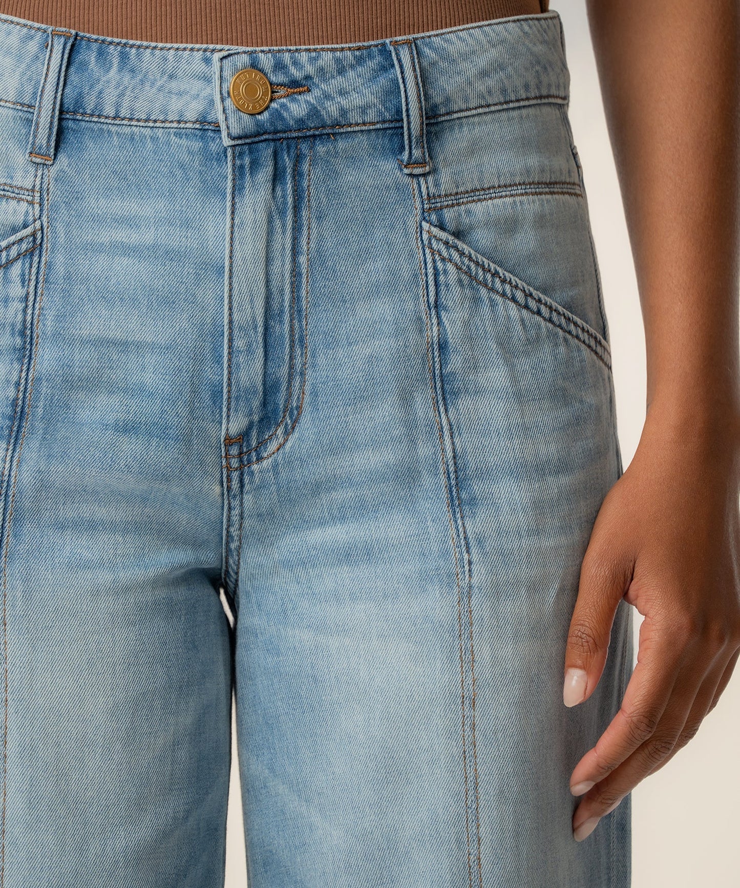 Jodi High Rise Princess Seam Pant
