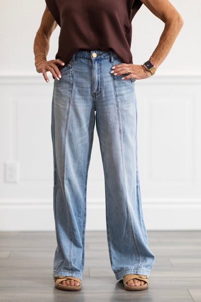Jodi High Rise Princess Seam Pant