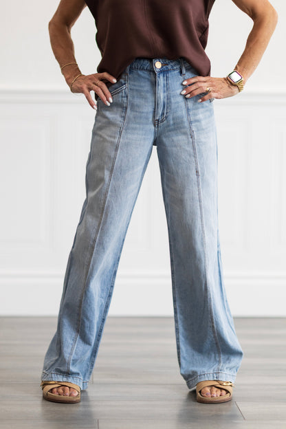 Jodi High Rise Princess Seam Pant