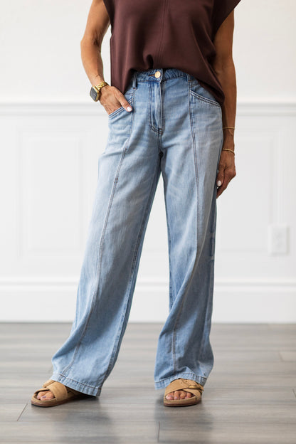 Jodi High Rise Princess Seam Pant