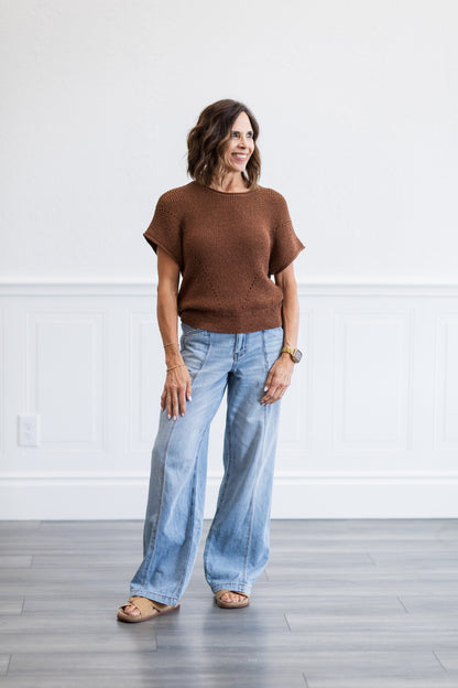 Jodi High Rise Princess Seam Pant